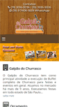 Mobile Screenshot of galpaodochurrasco.com.br