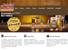 Tablet Screenshot of galpaodochurrasco.com.br